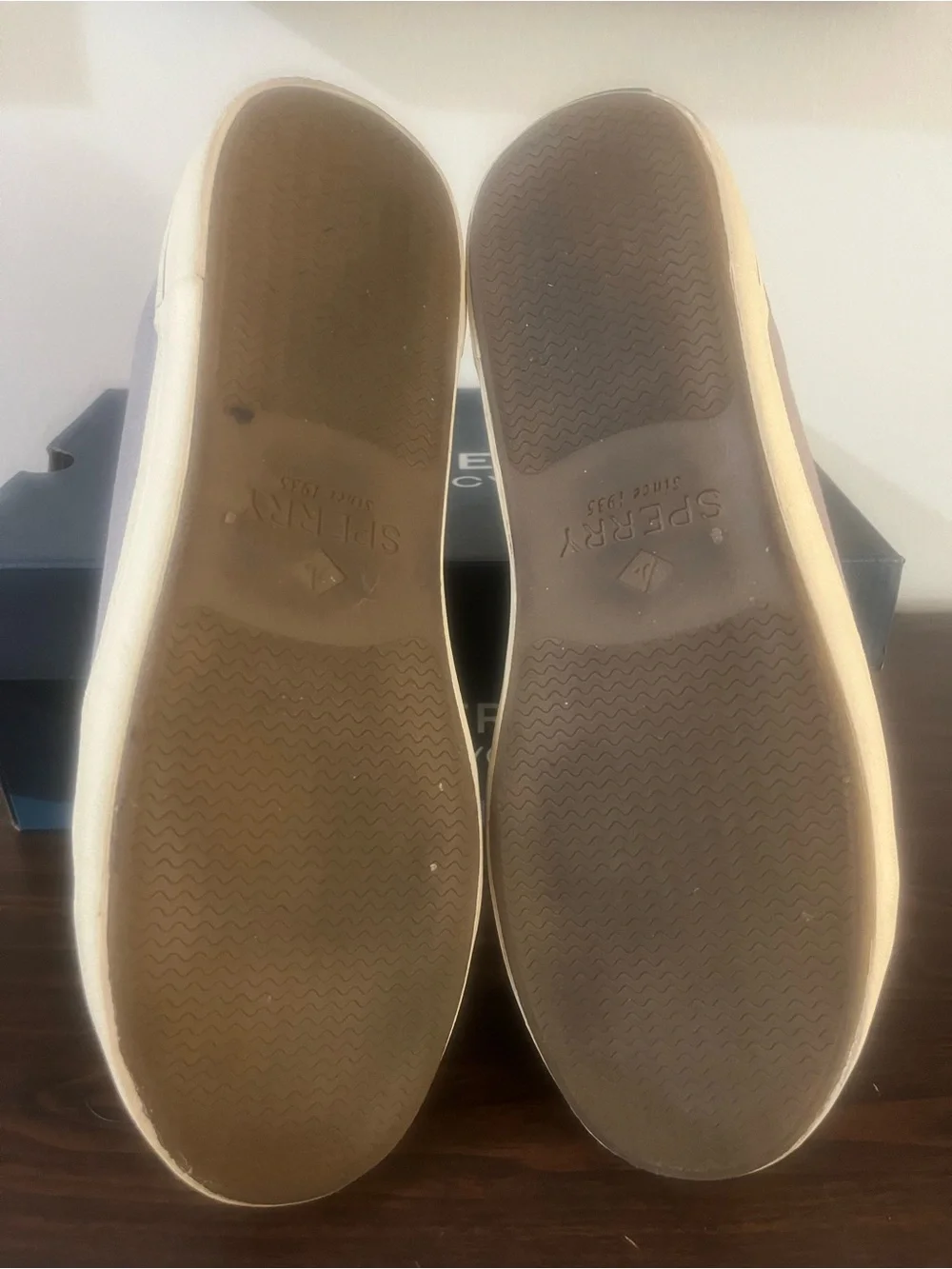 Sperry seacycled striper size 8.5